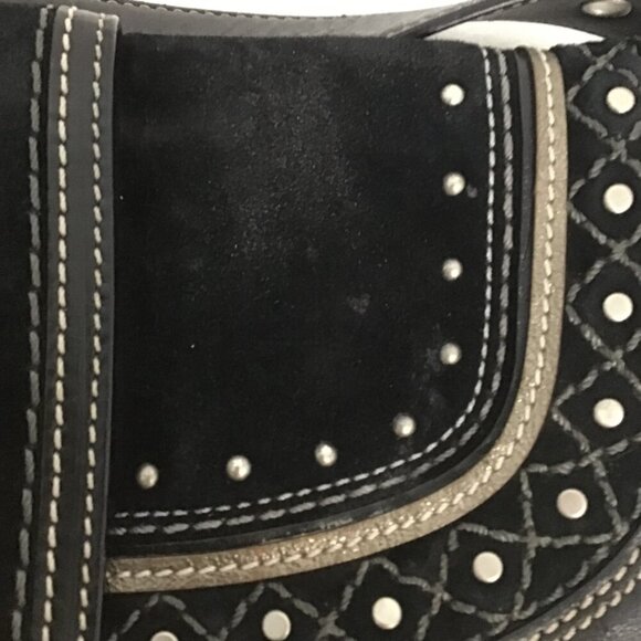 Coach Soho Signature Black Crossbody Shoulder Bag - Picture 14 of 15